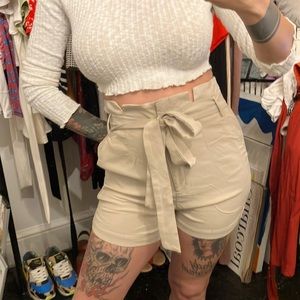 Cute high waisted shorts